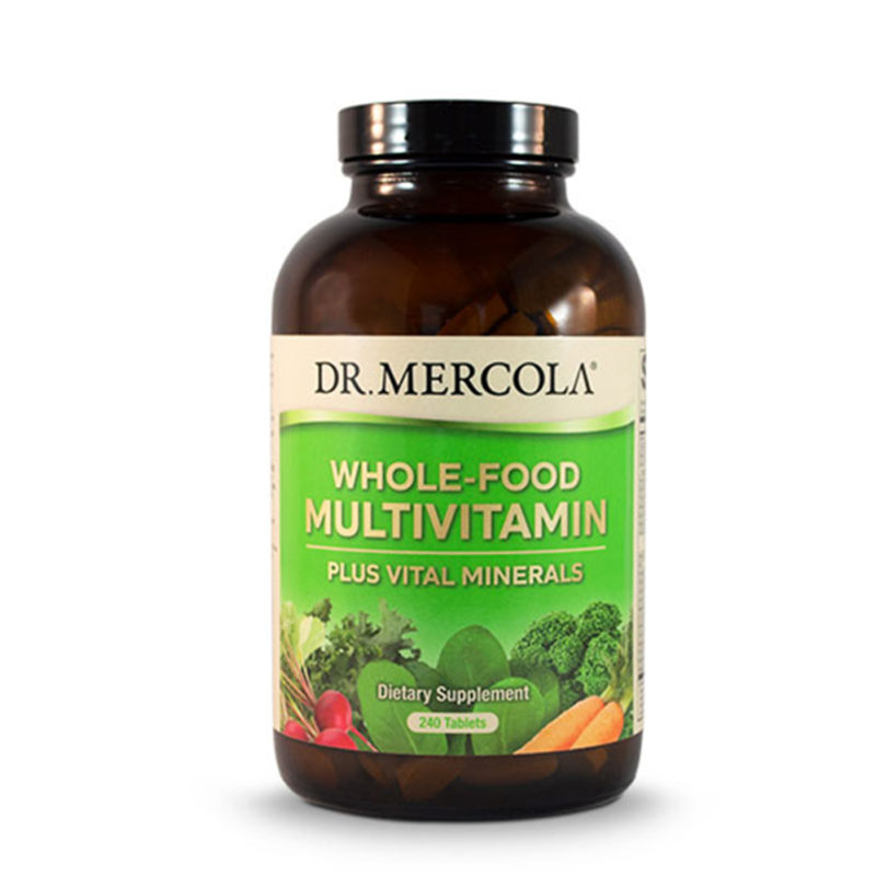 Dr Mercola Wholefood Multivitamin PLUS Tablets Naturesupplies